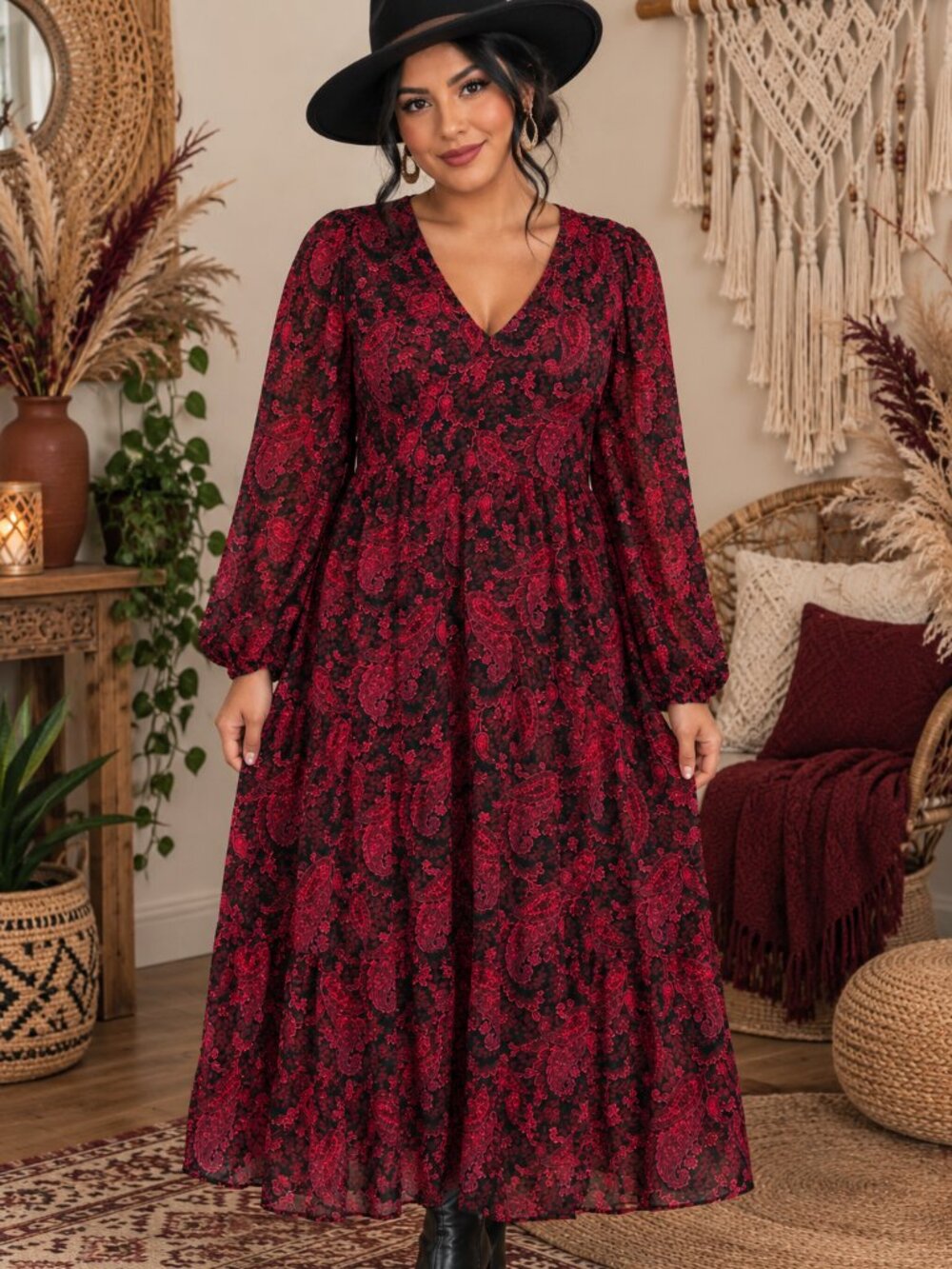 Torrid burgundy maxi dress size 2x new with tags